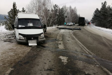 Бөгөн Белорет-Үткәл юлында пассажир "ГАЗел"е аварияға осраны