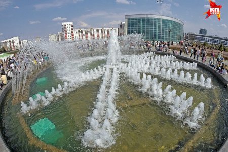 Өфө фонтандарына 20 миллион тотонасаҡтар