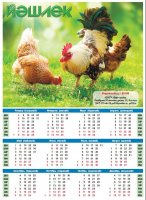 2017 йылға "Йәшлек" календарҙары!