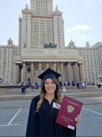 Мәскәү дәүләт  университетын –  ҡыҙыл дипломға