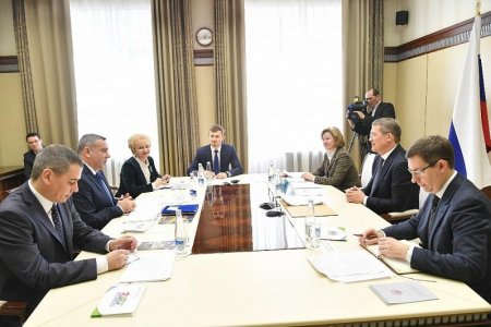 Радий Хабиров встретился с президентом CIOFF Филиппом Боссаном