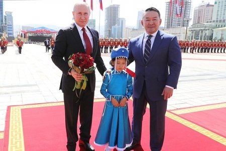 Владимир Путинды монголдар яҡшы әҙерләнеп ҡаршыланы